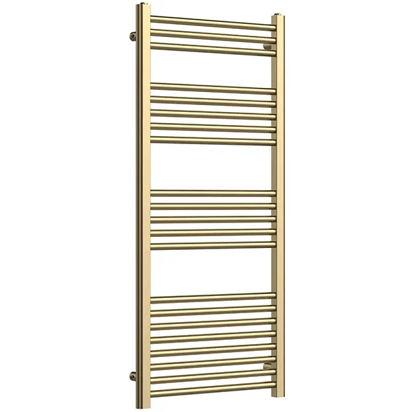 Полотенцесушитель водяной Rastas Siena Brushed Gold 1200×550 мм